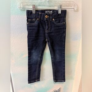 NWOT Cat & Jack Dark Blue Denim Jeans